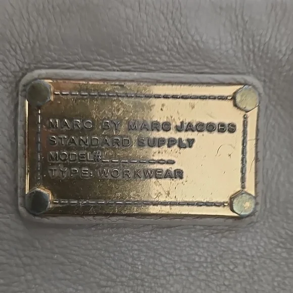 Gray Leather Crossbody Bag - Picture 2 of 4